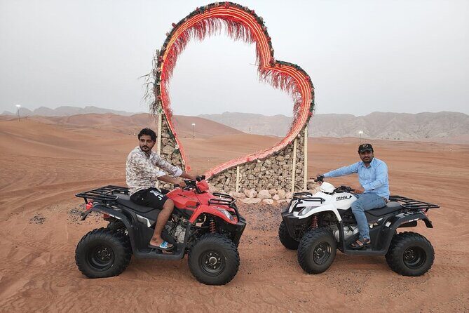 4 Quad Bikes Tour with pick up & drop off Included 4 persons - The Experience: A Real Balance of Relaxation and Adventure