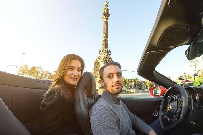 40-minute Barcelona Old Urban F1 Circuit Supercar Tour - Practical Information
