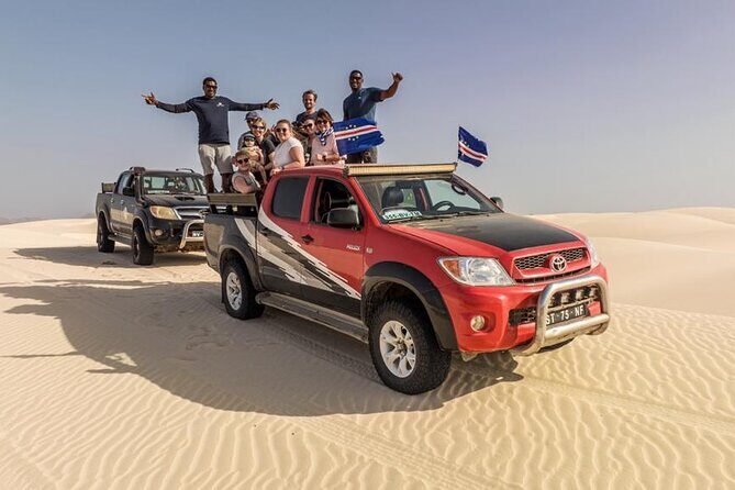 4WD Boa Vista group day tour south and north with sandboarding - Key Points: