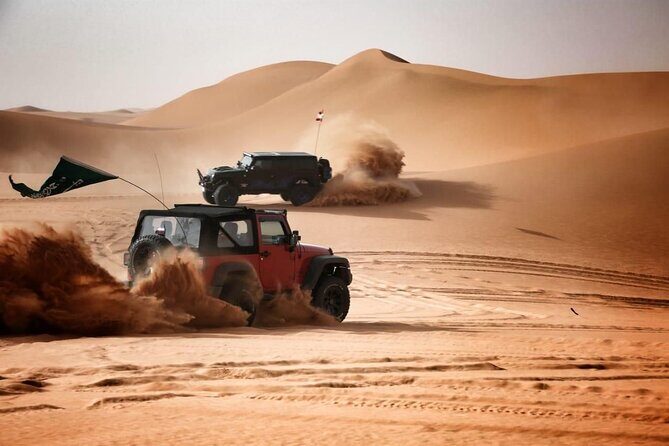 4X4 Dune Bashing with Sand Boarding in Pyramids of Saudi Arabia - Authentic Experiences Based on Reviews