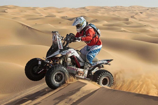 4x4 Self-Drive Quad Bike Safari with Camel Riding - The Quad Biking Experience: Dunes, Speed, and Smiles