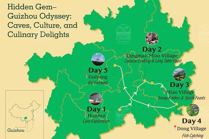 5 Days Guizhou Cave Tour Culture and Culinary Delights - Exploring the Authentic Charm of Guizhou