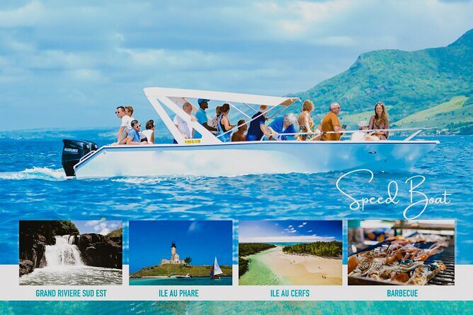 5 Islands Speedboat Cruise incl. Snorkeling in Blue Bay + Lunch at Ile aux Cerfs - FAQ