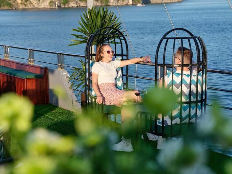 5-Star Ha Long Bay w Lunch, Kayak, Jacuzzi Cruise| Limousine - In The Sum Up