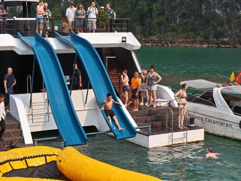 5-Star Ha Long & Lan Ha Day Cruise with Waterslide & Lunch - What Makes This Cruise Stand Out?