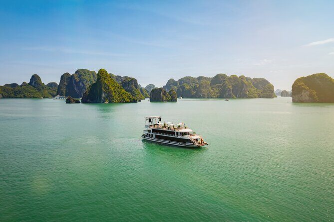 5 Star Halong Bay Day Cruise from Hanoi Jacuzzi Pool and Party - Key Points