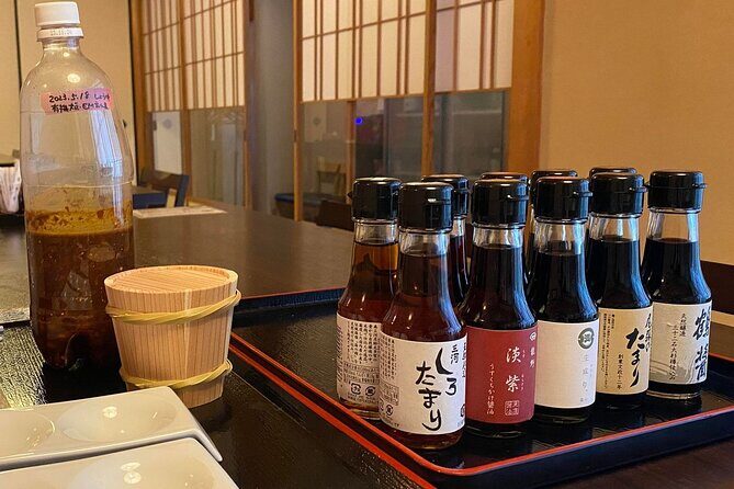 5 Types of Soy Sauce Tasting and Food Pairing - What We Loved About the Experience