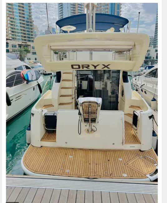 50 feet Private Luxury Yacht Tour In Dubai Marina - An Introduction to the Luxury Yacht Experience in Dubai Marina