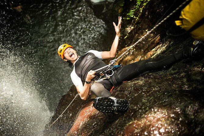 5Hrs Intermediate Canyoning in Bali (Pickup + Lunch & GoPro) - Key Points