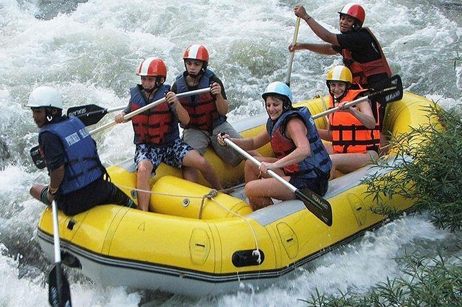 5km White Water Rafting and Jungle Tour From Phuket - Itinerary Breakdown: From Temples to Waterfalls