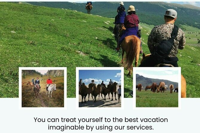 8 Days / 8 Lake area Central Mongolian horse trekking - Key Points