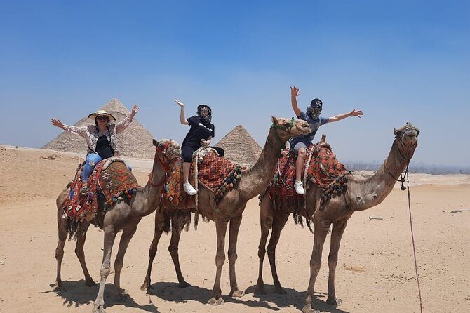 8-Hour Private Tour Giza Pyramids, Sphinx,Cairo Museum bazaar Camel Ride & Lunch - An In-Depth Look at the 8-Hour Private Cairo Tour