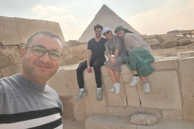 8-Hour Private Tour Giza Pyramids, Sphinx,Cairo Museum bazaar Camel Ride & Lunch - The Sum Up