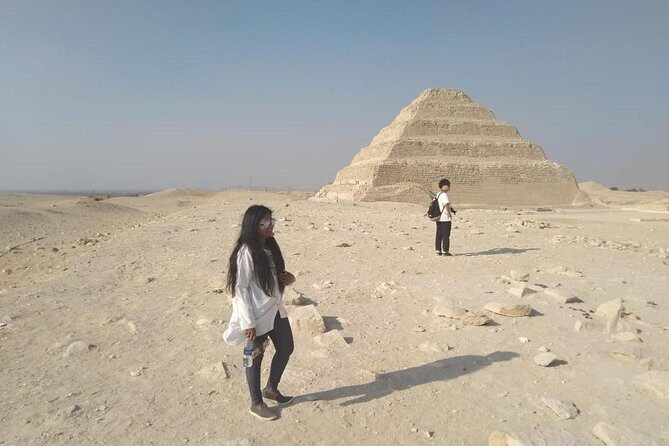 8-hours Giza pyramids,Sphinx ,Sakkara step pyramid and Memphis old city - The Sum Up