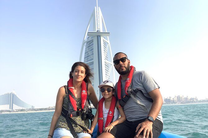 90-Min Speed Boat: Burj Al Arab, Atlantis, Ain Dubai & Ice Cream! - FAQ