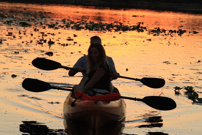 90-minute-sunset-paddle-at-secret-lake-guided-kayak-tour-in-casselberry