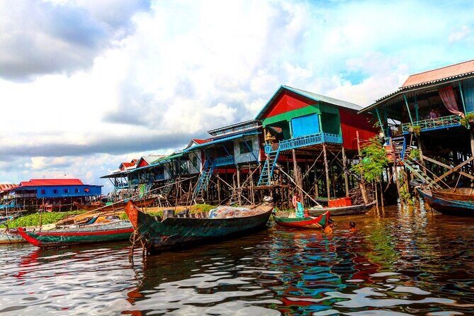 A-Day Angkor Wat Sunrise Tour, Bayon, Ta Prohm, Tonle Sap Sunset - Authentic Khmer Lunch and Rural Cambodia