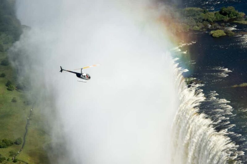 A Helicopter flight Over the Victoria falls - Experience Overview