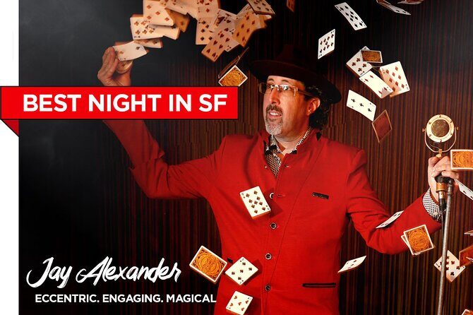 A Magical Night with the San Francisco Mentalist: Jay Alexander - The Itinerary: What to Expect