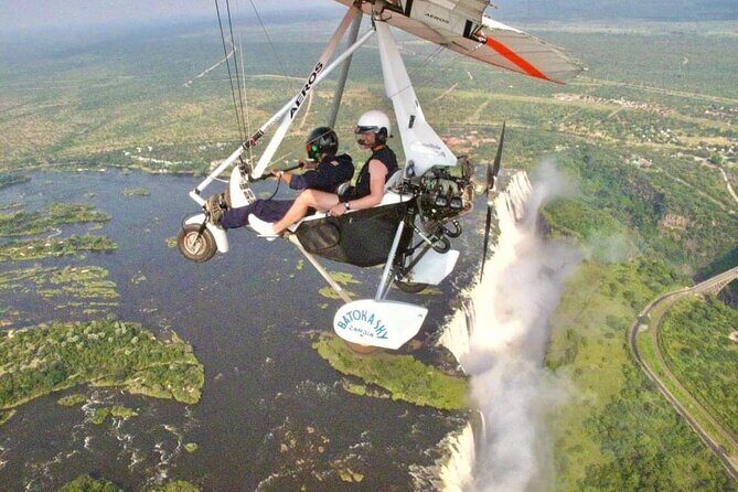 A Microlight Flight- over the Victoria Falls - Key Points