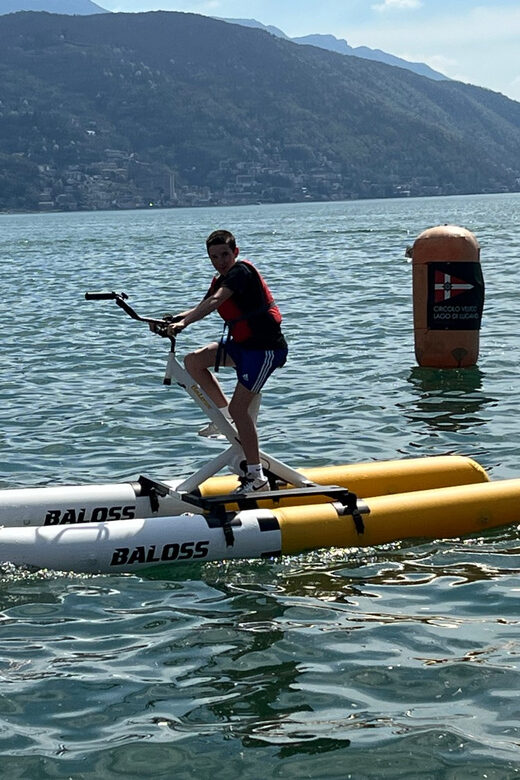 A Water Bike Adventure on Lake Lugano - What to Expect from Your Lake Lugano Water Bike Adventure