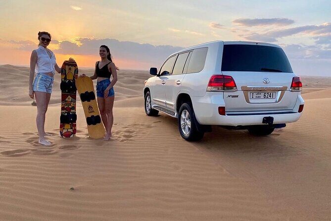 Abu Dhabi: 4-Hour Morning Safari with Camel Ride & Sand boarding - The Desert Camp & Activities