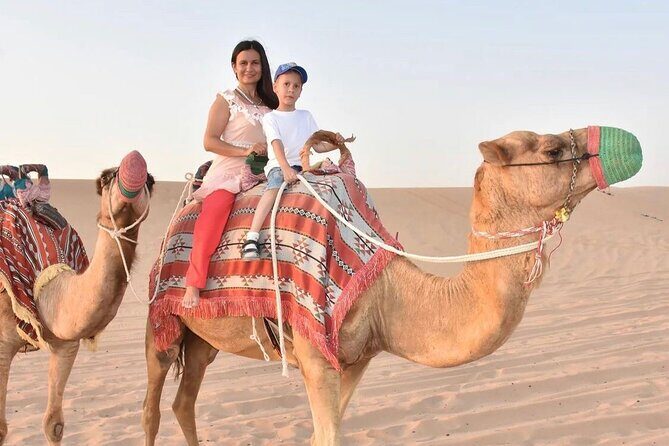 Abu Dhabi: 4-Hour Morning Safari with Camel Ride & Sand boarding - Who Might Want More?