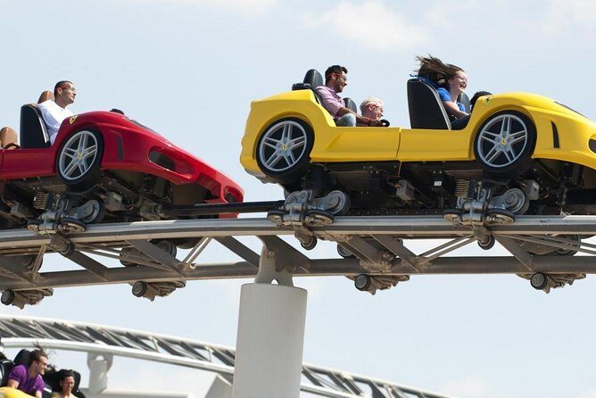 Abu Dhabi City Tour with Ferrari World Tour from Dubai - Transport & Group Size