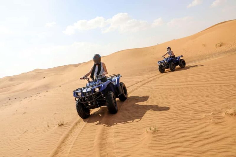 Abu Dhabi: Desert Safari, Quad Bike, Camels & Sandboarding - Key Points  
