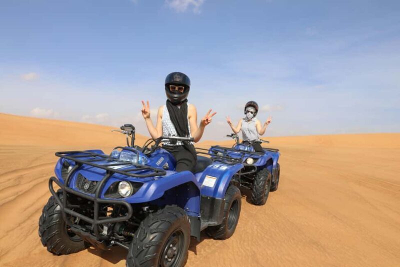 Abu Dhabi: Desert Safari, Quad Bike, Camels & Sandboarding - FAQ  
