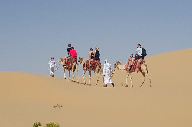 Abu Dhabi Desert safari with BBQ Dinner,Sandboarding & Camel ride - A Closer Look at the Abu Dhabi Desert Safari Experience