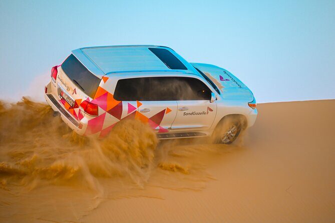 Abu Dhabi Evening Desert Safari - Dune bashing Camel ride and BBQ - Key Points