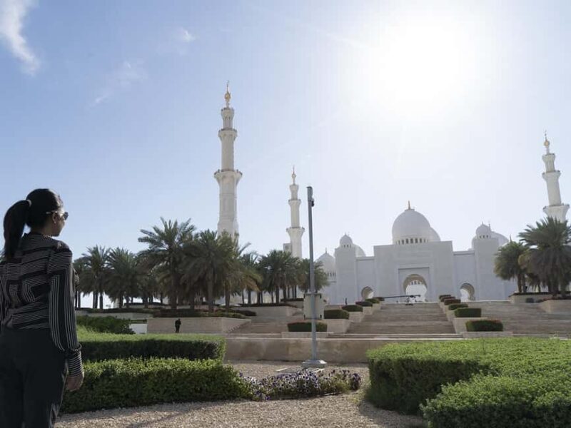 Abu Dhabi: Grand Mosque and Qasr Al Watan Tour - Exploring the Itinerary: From Mosque to Palace