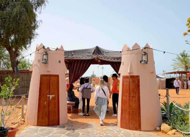 Abu Dhabi: Inside Heritage Village Walking Tour - Key Points