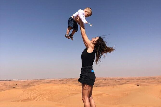Abu Dhabi - Kids Friendly Morning Desert Safari - A Deep Dive into the Kids-Friendly Desert Adventure