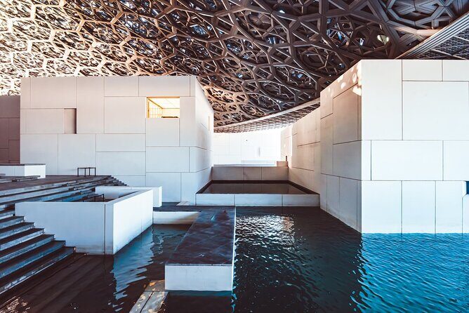 Abu Dhabi Mosque and Louvre Museum with Lunch from Dubai - Frequently Asked Questions
