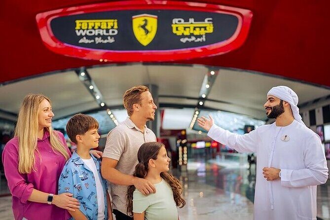 Abu Dhabi Private Full Day Sightseeing with Ferrari World Ticket - Key Points