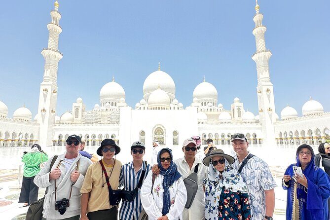 Abu Dhabi Sheikh Zayed Grand Mosque Tour with Ferrari world - Exploring the Itinerary in Detail