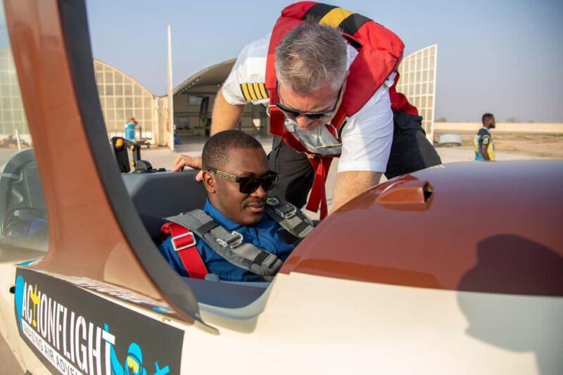 ActionFlight G-Force Aerobatic Experience - Meeting Point and Logistics