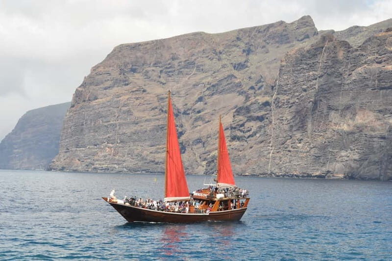 Adeje Classic Schooner: Whales, lunch & Los Gigantes Cliffs - The Stop at Masca Bay and the Los Gigantes Cliffs