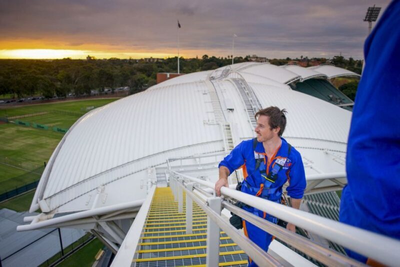 Adelaide: Rooftop Climbing Experience of the Adelaide Oval - The Itinerary in Detail