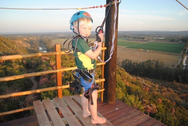 Adrenalin Addo Adventure Park: Zip Line and Giant Swing - A Thrilling Combination of Speed and Scenery