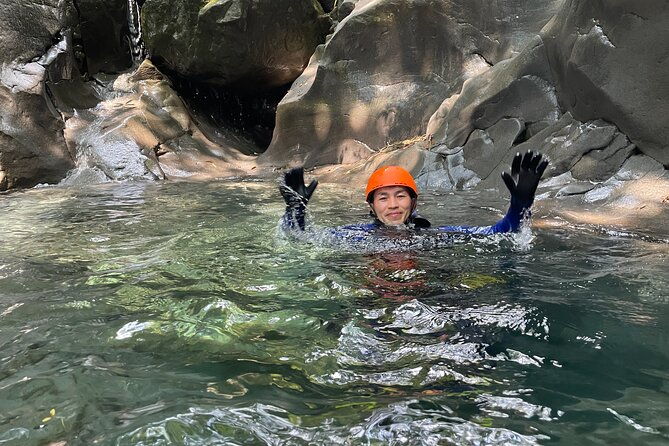 advanced-canyoning-activity-in-a-miracle-lava-valley-of-mt-fuji