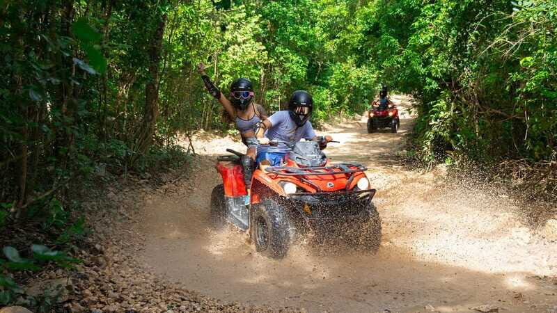 Adventure in Cancun: drive an ATV, Snorkel in Puerto Morelos and Cenote +Luch - FAQs  
