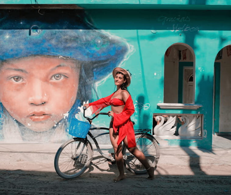 Adventure in Holbox Island, Mangalres, swimming in virgin beaches + Food - Arriving in Holbox and Exploring the Island