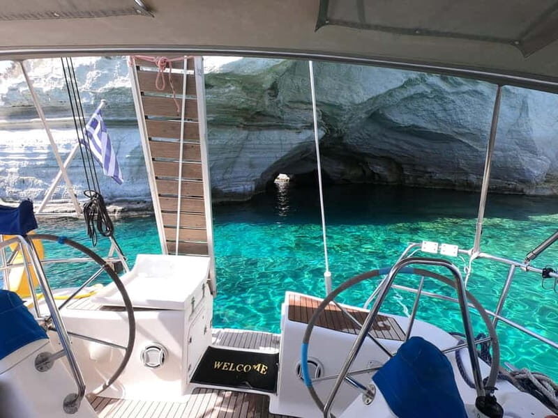 Adventurous Boat Tour to Kleftiko & Sykia Caves - The Food, Drinks, and Atmosphere