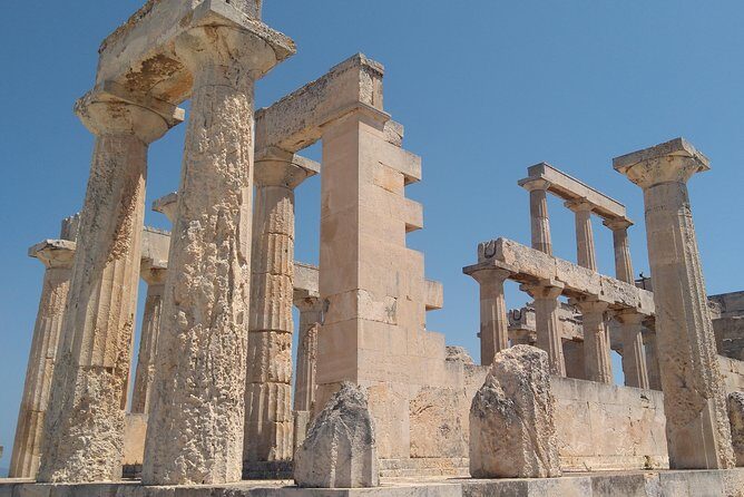 Aegina Island St Nektarios & Temple of Athina Aphaia Private Tour - The Majestic Temple of Aphaia