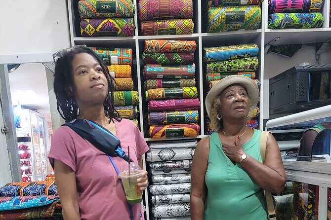 African custom clothing making experience with fabric tour - From Fabric Choice to Custom Fit