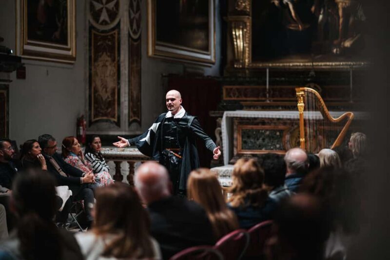 After-hours Tour of St John's Co-Cathedral with Performance - The Performance: An Evening of Music, Theatre & Storytelling