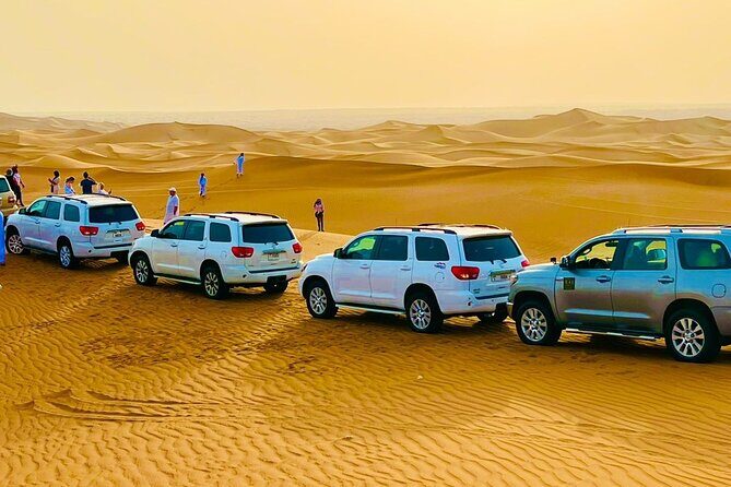 Afternoon Desert Safari with Quad Bike, Camel Ride and Sandboarding - Key Points